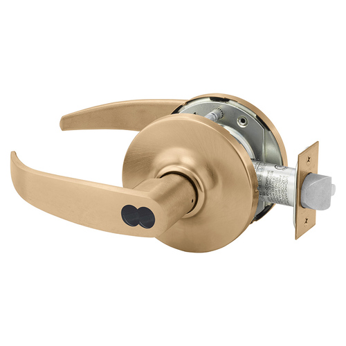 Cylindrical Lock Satin Bronze Clear Coated