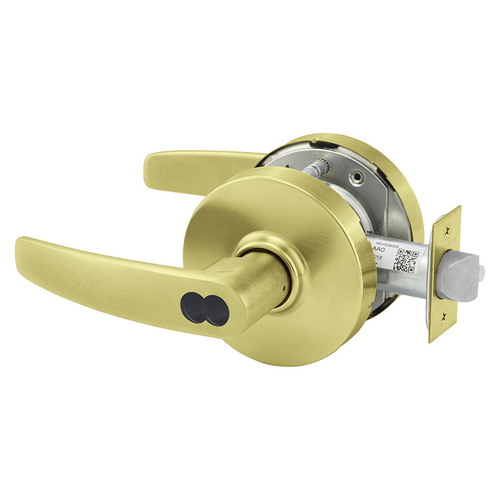 Cylindrical Lock Satin Brass