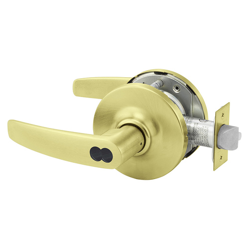 Cylindrical Lock Satin Brass