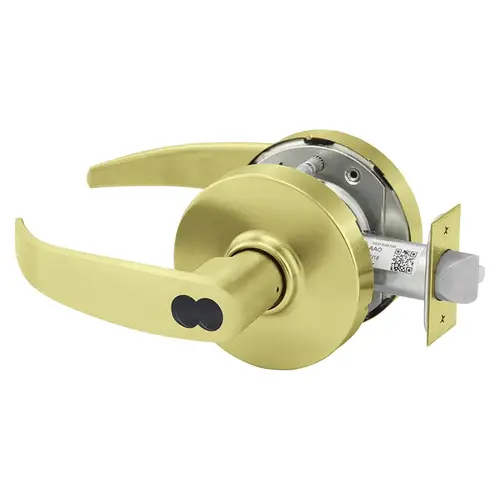 Cylindrical Lock Satin Brass