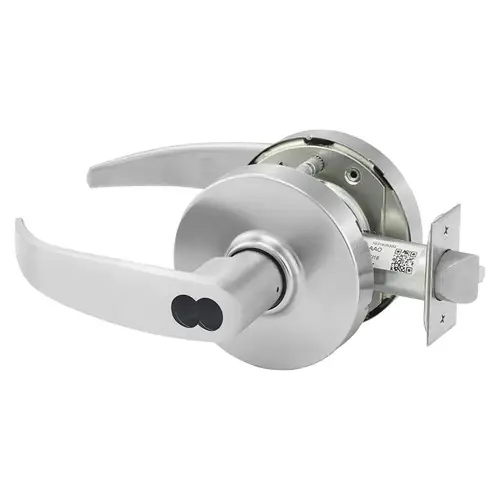 Cylindrical Lock Satin Chrome Anti-Microbial