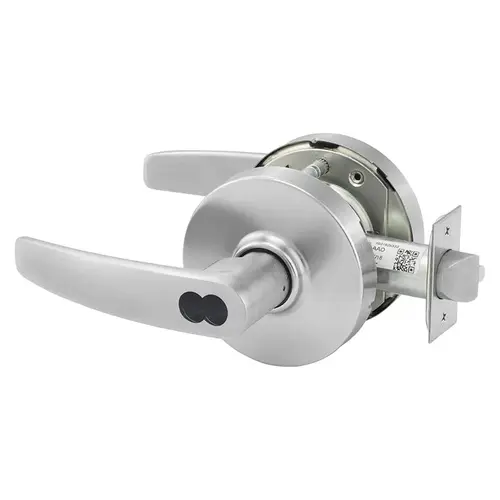 Cylindrical Lock Satin Chrome Anti-Microbial