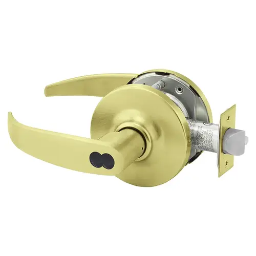 Cylindrical Lock Satin Brass