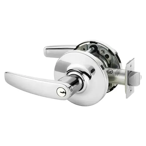 70-10XG70 GB 26 Electrified Cylindrical Lock Bright Chrome