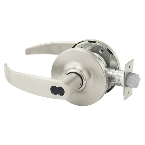 Cylindrical Lock Satin Nickel Plated Clear Coated