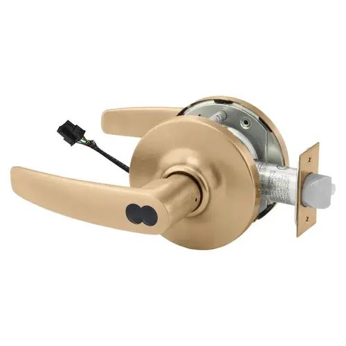 Electric Cylindrical Lock Satin Bronze Clear Coated