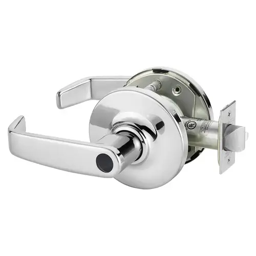 Cylindrical Lock Bright Chrome