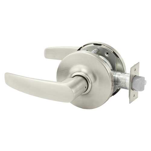 Cylindrical Lock Satin Nickel Plated Clear Coated