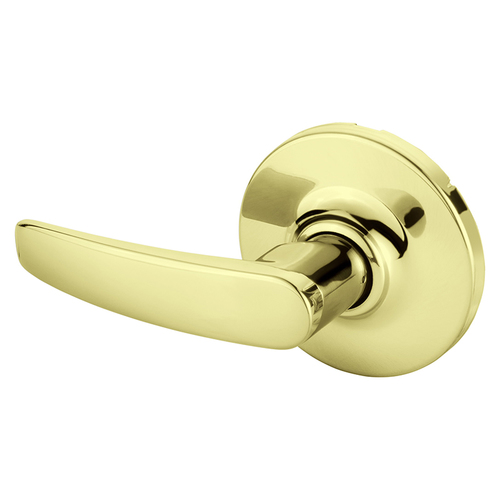 Cylindrical Lock Bright Brass