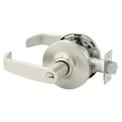 60-10XG71 GL 15 Electrified Cylindrical Lock Satin Nickel Plated Clear Coated