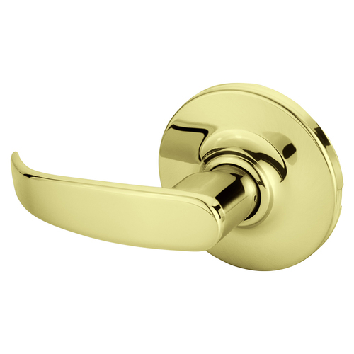 Cylindrical Lock Bright Brass