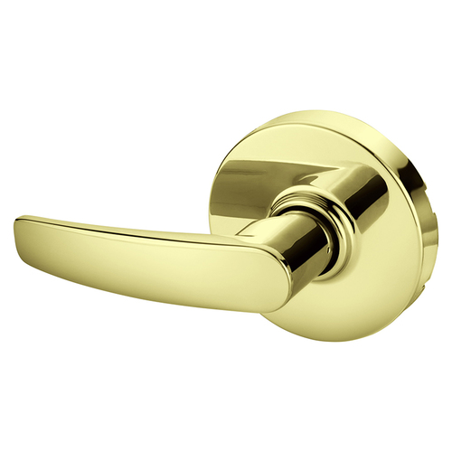 Cylindrical Lock Bright Brass