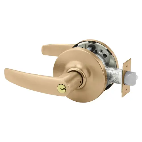 70-10XG70 GB 10 Electrified Cylindrical Lock Satin Bronze