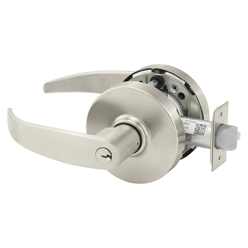 25RXSF-10XG70 LP 15 Electrified Cylindrical Lock Satin Nickel Plated Clear Coated