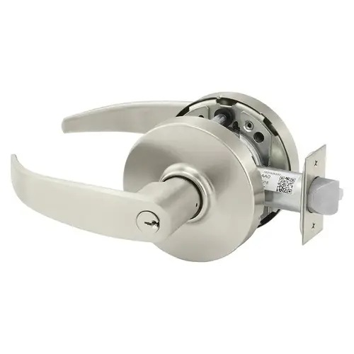 23RX-10XG70 LP 15 Electrified Cylindrical Lock Satin Nickel Plated Clear Coated