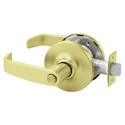 Cylindrical Lock Satin Brass