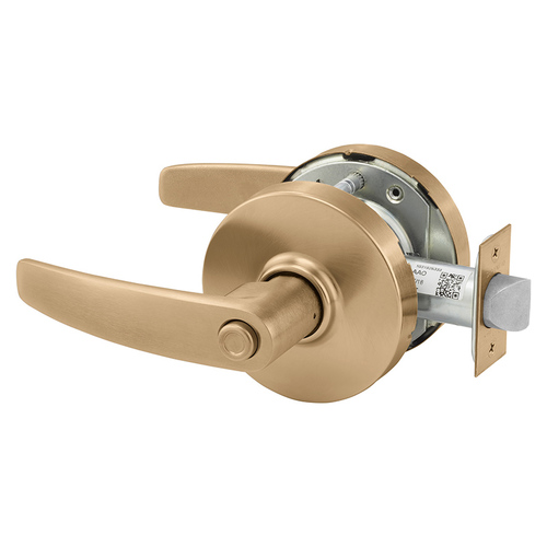 Cylindrical Lock Satin Bronze Clear Coated