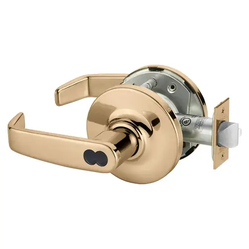 Cylindrical Lock Bright Bronze