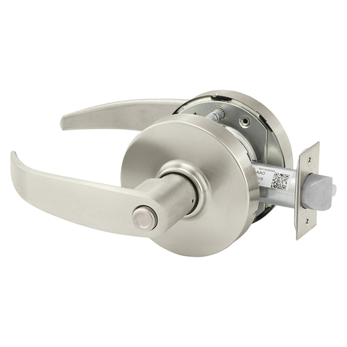 Cylindrical Lock Satin Nickel Plated Clear Coated