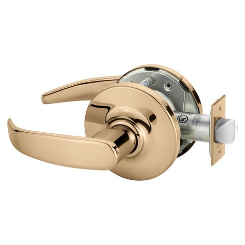 Cylindrical Lock Bright Bronze