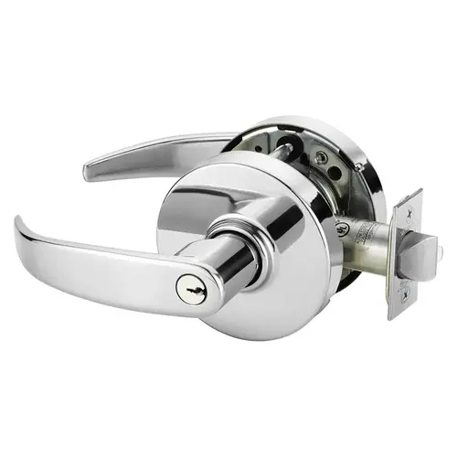 25SC-10XG70 LP 26 Electrified Cylindrical Lock Bright Chrome