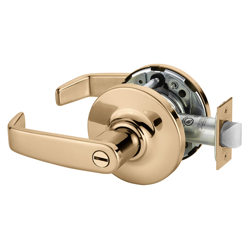 Cylindrical Lock Bright Bronze