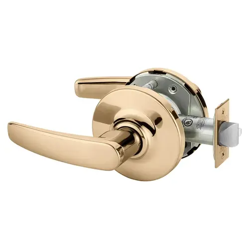 Cylindrical Lock Bright Bronze