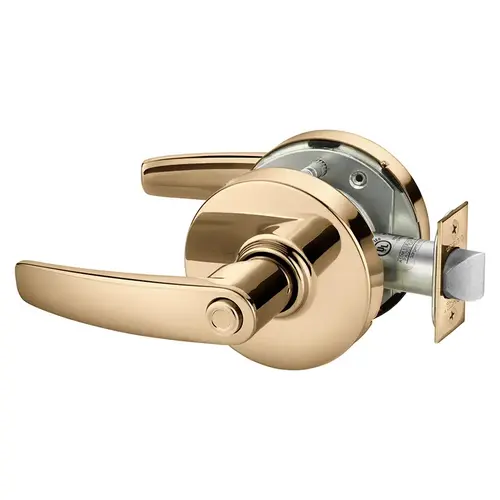 Cylindrical Lock Bright Bronze