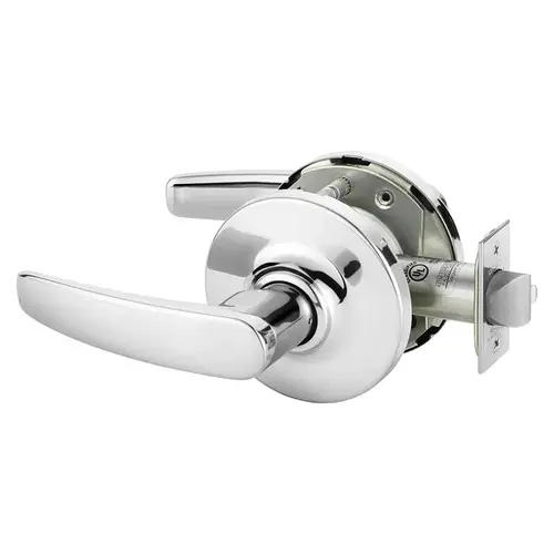 Cylindrical Lock Bright Chrome