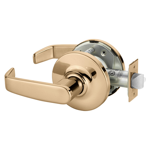 Cylindrical Lock Bright Bronze