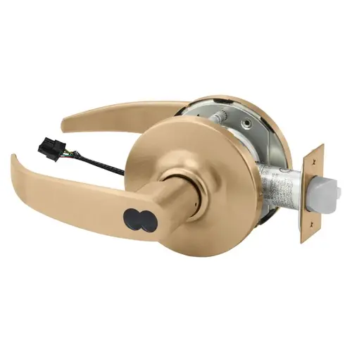 Electric Cylindrical Lock Satin Bronze Clear Coated