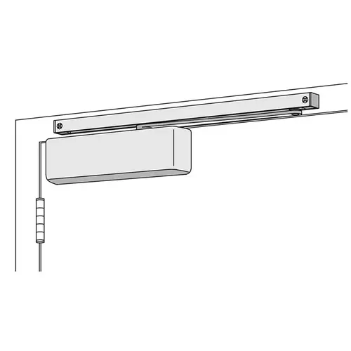 Door Closer Satin Chromium Plated
