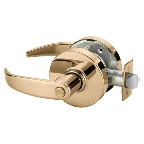 Cylindrical Lock Bright Bronze