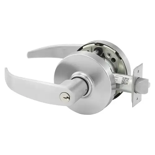 Cylindrical Lock Satin Chrome Anti-Microbial