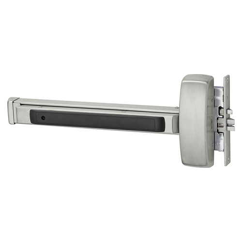 Exit Device Satin Nickel Plated Clear Coated