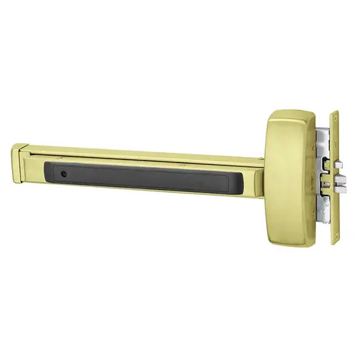 Manufacturing Mortise Exit Devices Satin Brass