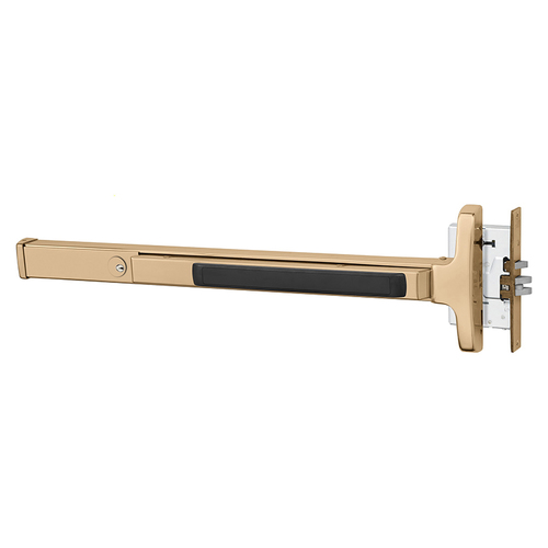 Mortise Exit Devices Bright Bronze Clear Coated