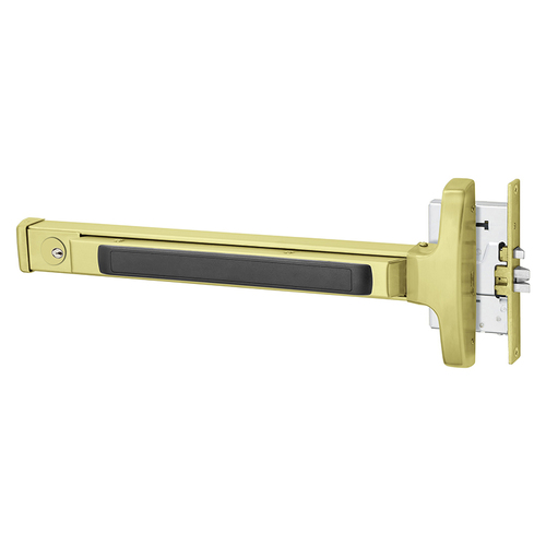 Mortise Exit Devices Satin Brass