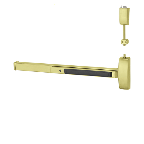 Exit Device Satin Brass