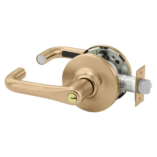 Cylindrical Lock Satin Bronze Clear Coated