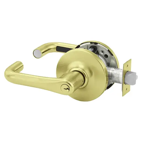 Cylindrical Lock Satin Brass