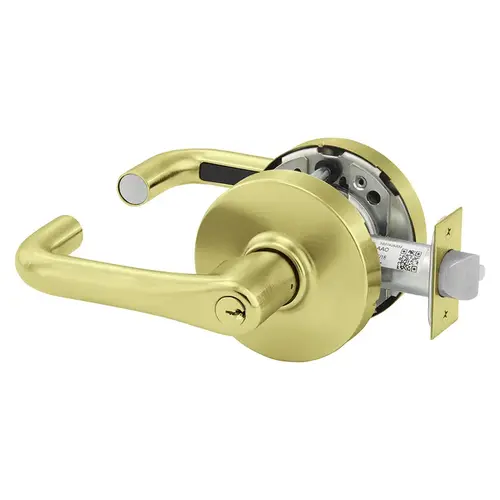 Cylindrical Lock Satin Brass