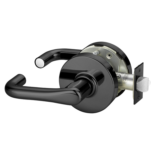 Passage Lever Lock Grade 1 with J Lever and L Rose with ASA Strike Statuary Bronze Finish