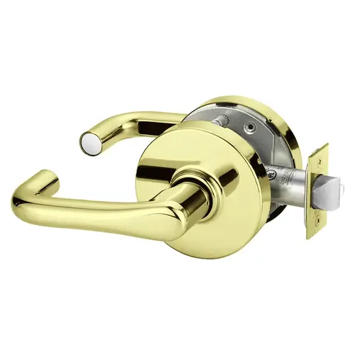 Cylindrical Lock Bright Brass