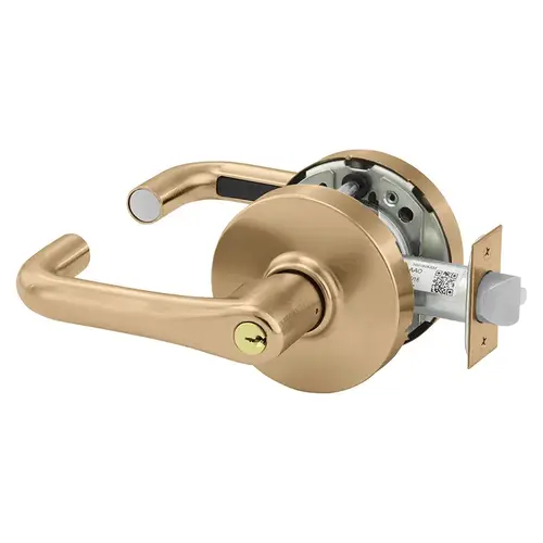 Cylindrical Lock Satin Bronze Clear Coated