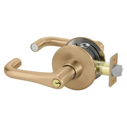 Cylindrical Lock Satin Bronze Clear Coated