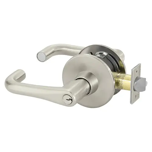 Cylindrical Lock Satin Nickel Plated Clear Coated