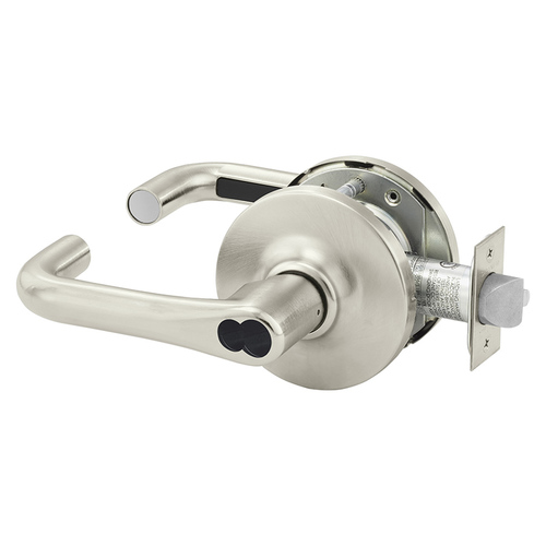 Cylindrical Lock Satin Nickel Plated Clear Coated