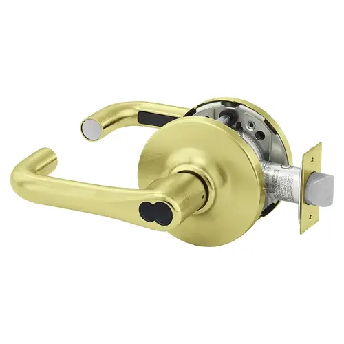 Cylindrical Lock Satin Brass