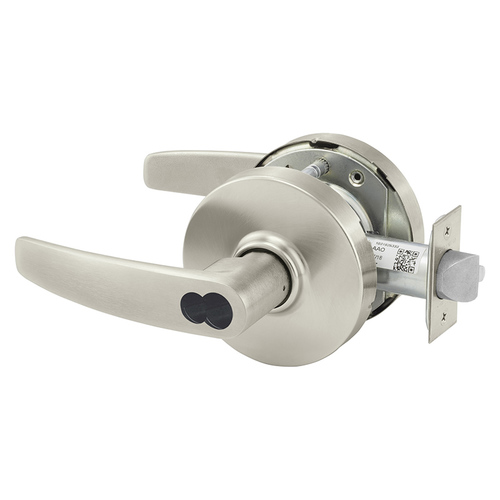 Cylindrical Lock Satin Nickel Plated Clear Coated